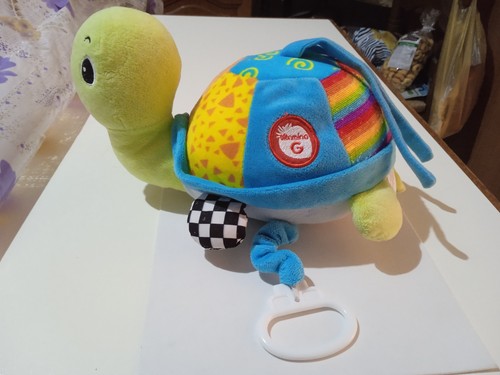 Peluche tartaruga con sonaglio