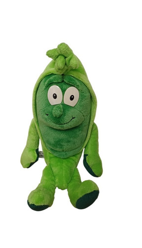 Peluche pisello verde vitamini - peluche,