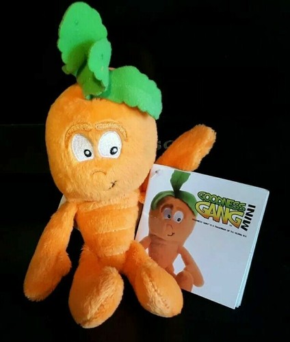 Peluche carota mini vitamini - carota,