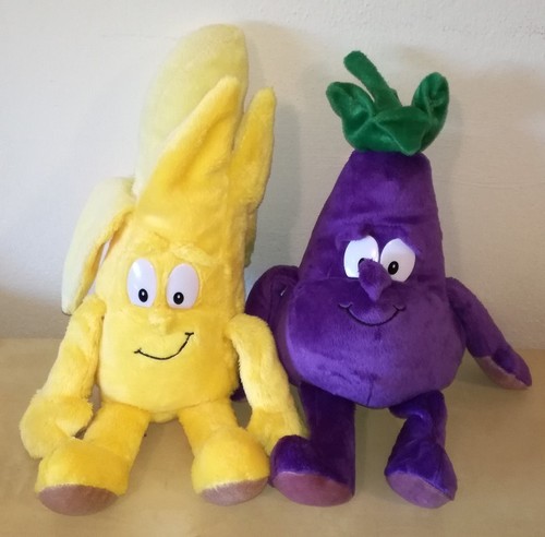 Peluche vitamini coop banana - peluche,