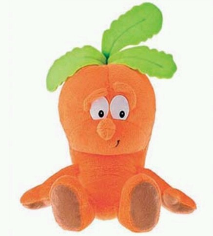 Peluche vitamini coop carota